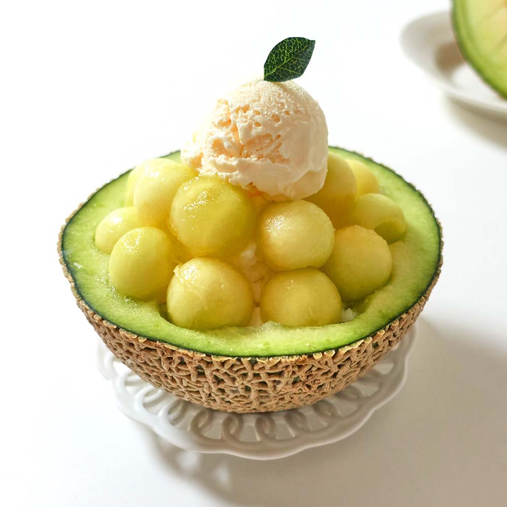 고당도 국내산 제철 머스크 멜론 1.2kg+1.2kg 2수 이미지 6