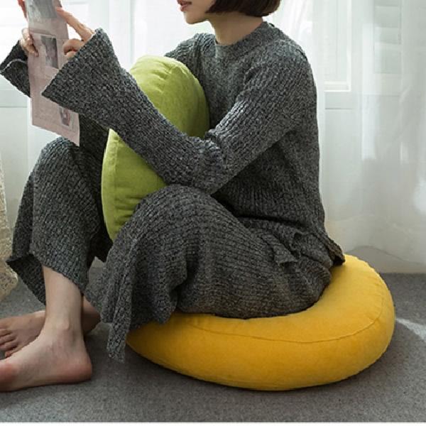 높은 두툼한 방석 둥근 방석 키높이 동그란 대형 쿠션 방석