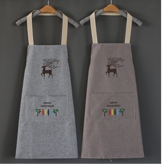 커플앞치마 수확용앞치마 고급 요양원 앞치마 매일 입고싶은 긴 빈티지 세련된 목공용 가드닝