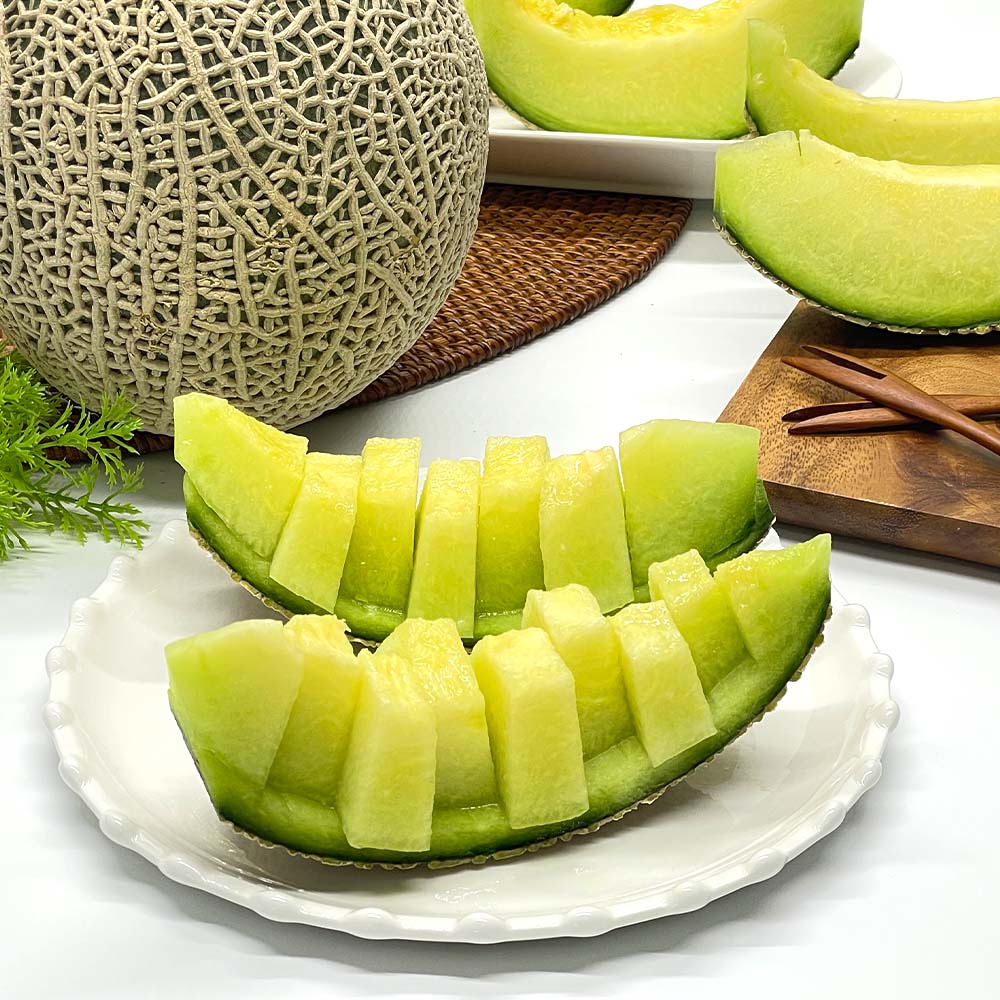 고당도 국내산 제철 머스크 멜론 1.2kg+1.2kg 2수 - 상세 이미지 4