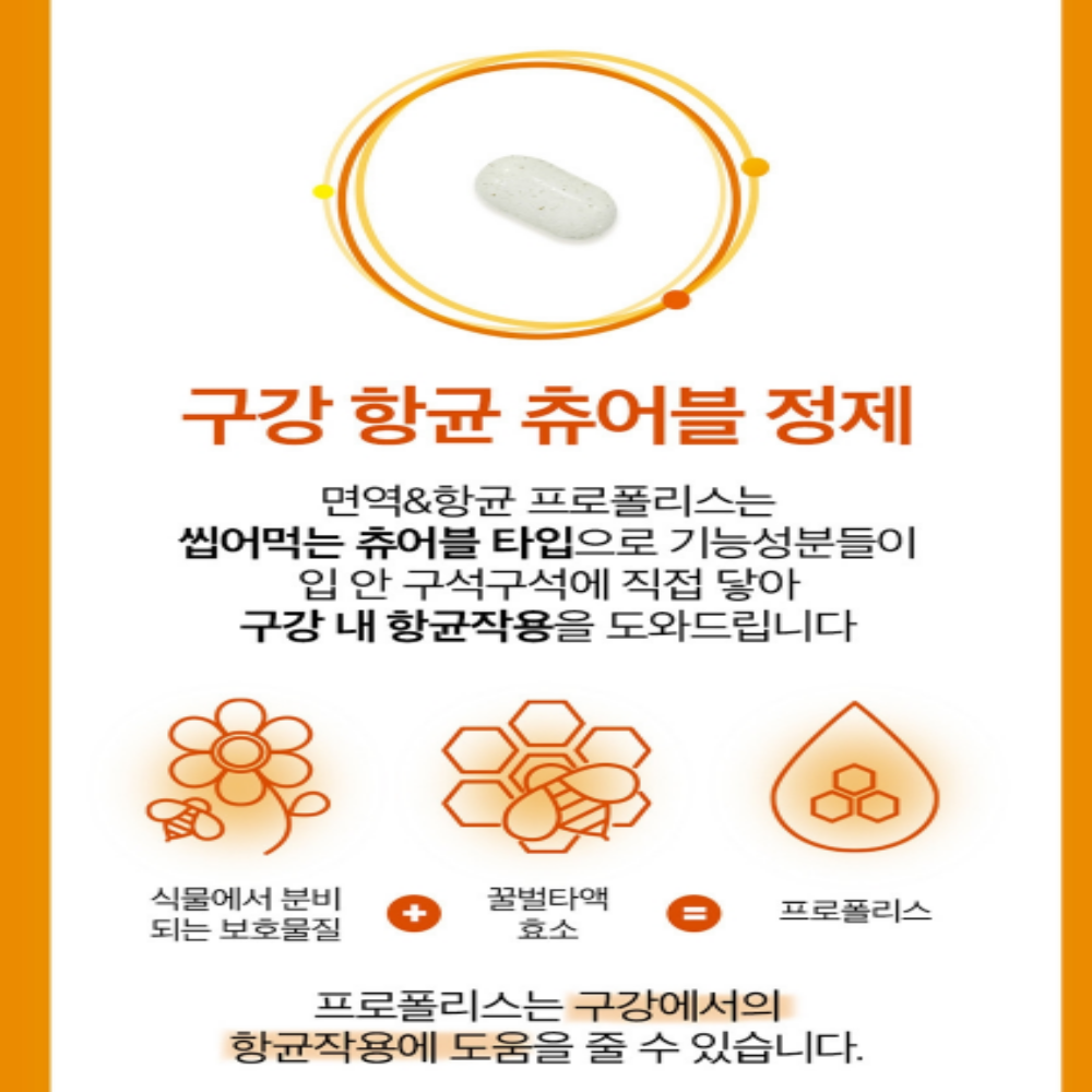내츄럴플러스 알약프로폴리스 그린프로폴리스 플라보노이드 이미지 8