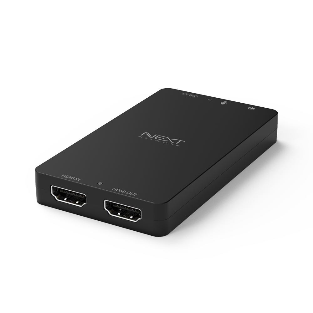 넥스트유 고해상도 HDMI 캡쳐보드 NEXT HD60CAP-4K - 상품 이미지