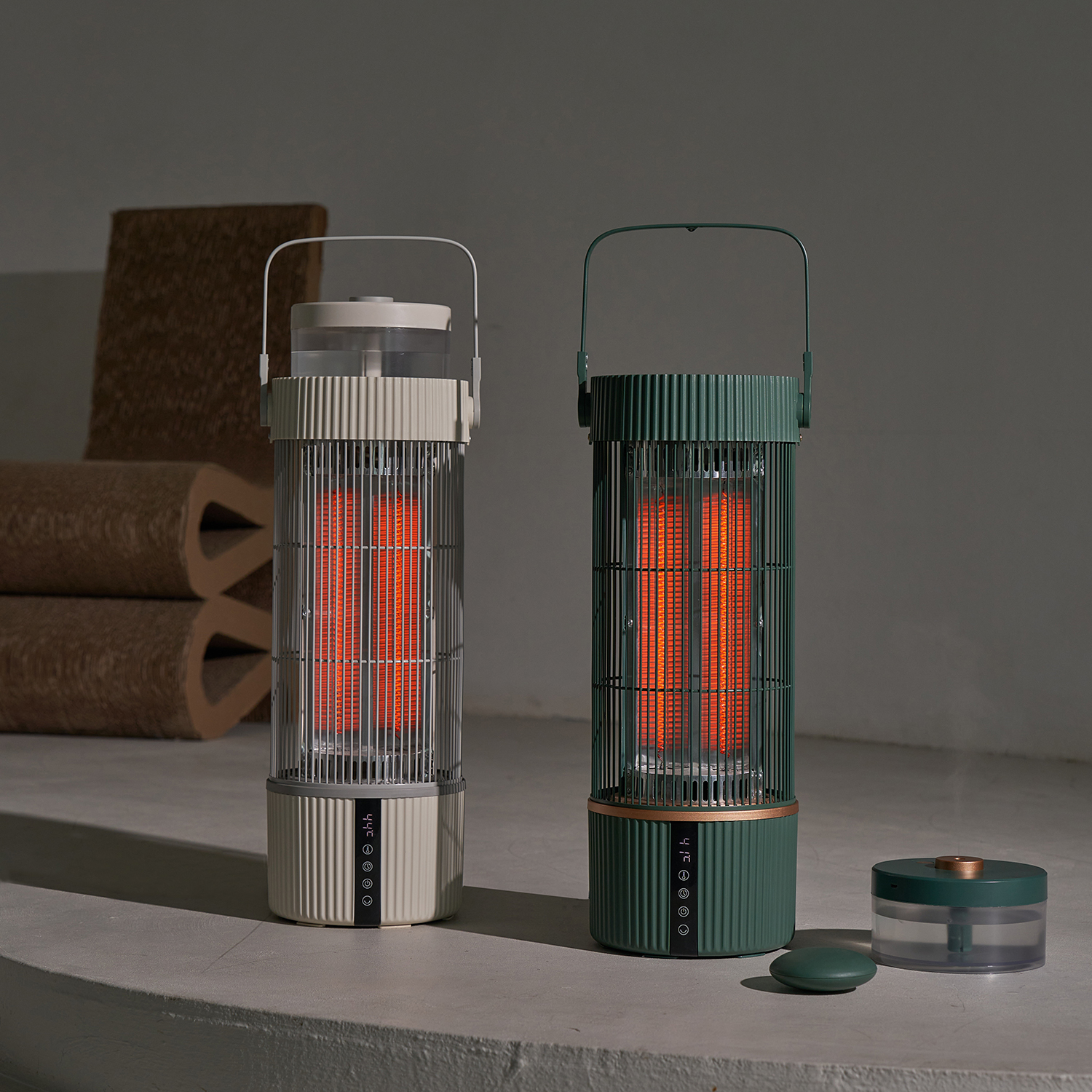 코드26 캠핑용 가정용 사무실 카본 히터 난로 스토브 전열기구 난방기구 CARO600