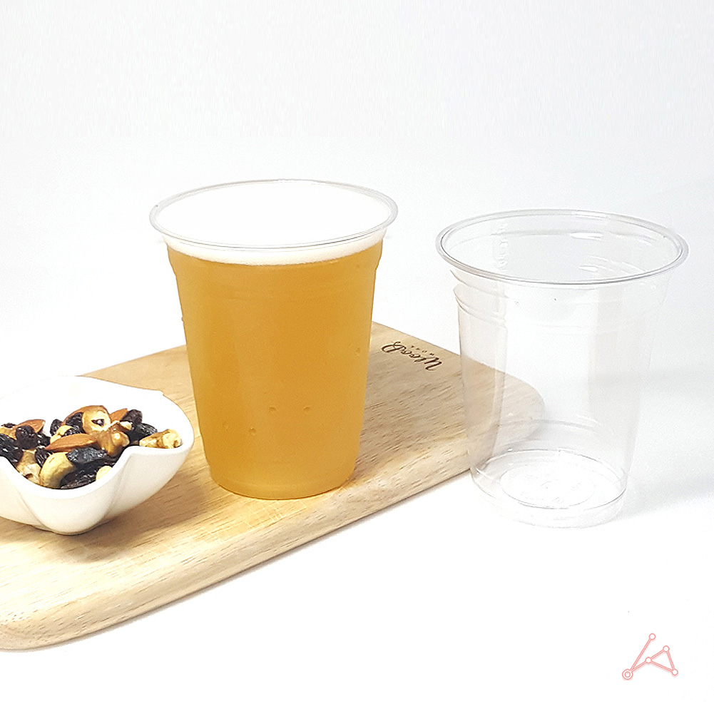 일회용맥주컵 14oz 아이스컵 14온스 14온즈 투명컵 - 상세 이미지 4