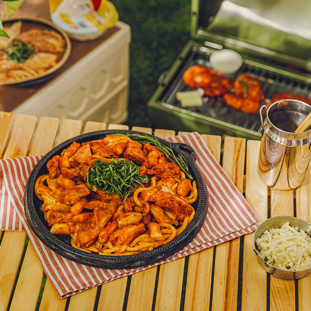 춘천 닭갈비 신선 양념닭갈비 숯불 캠핑음식 - 상품 이미지