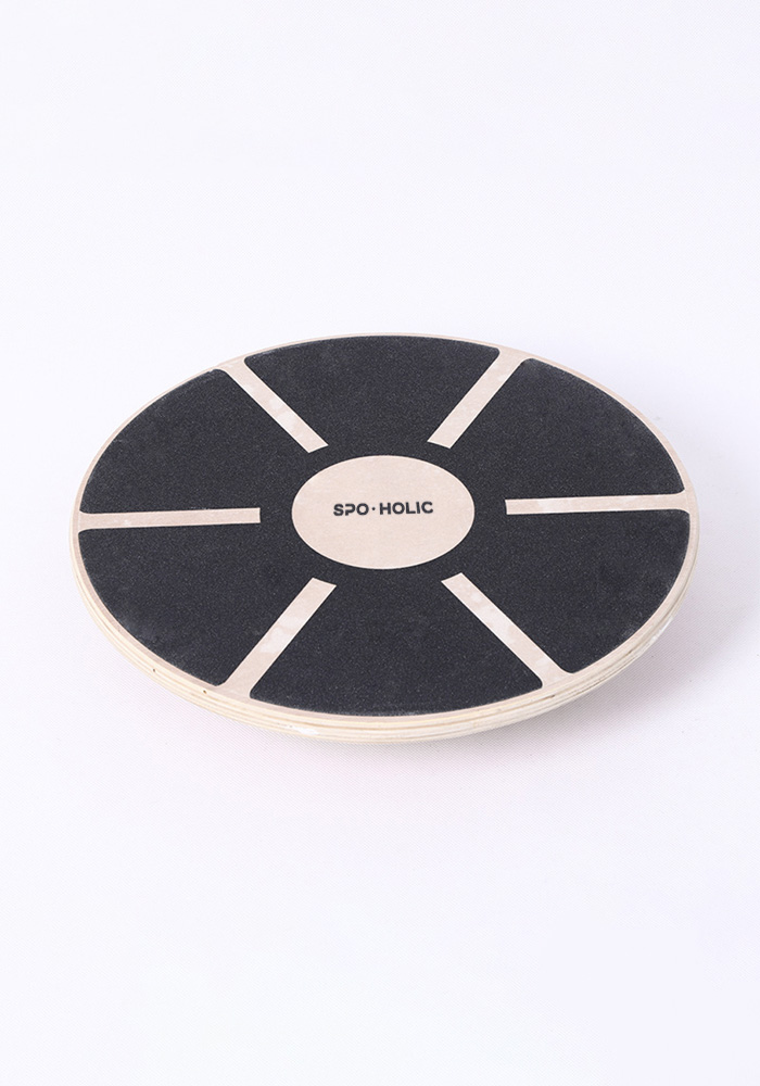 스포홀릭 자작나무 밸런스보드 홈트 코어 운동 기구