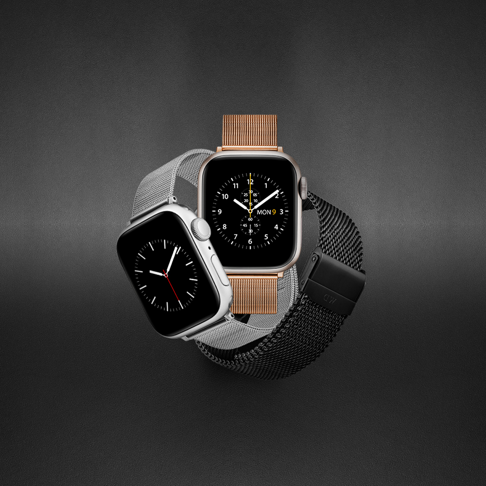 다니엘 웰링턴 SMARTWATCH MESH STRAP 애플워치 밀레니즈 메탈밴드 - 상세 이미지 5