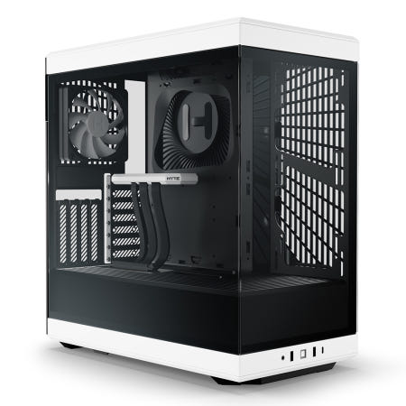 HYTE Y40 서린 미들타워 컴퓨터 PC 케이스 (화이트)