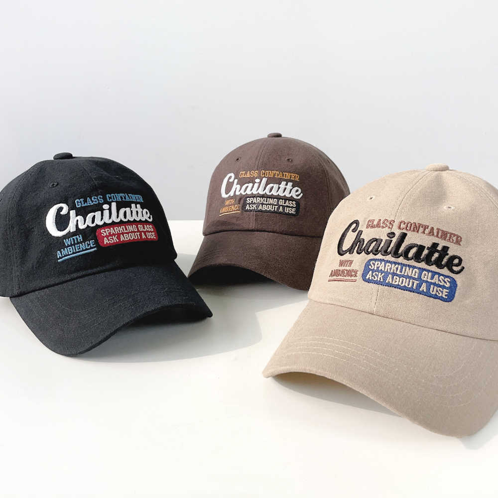 Chailatte 바이오 워싱 면 사계절 남자여자 야구 볼캡 모자