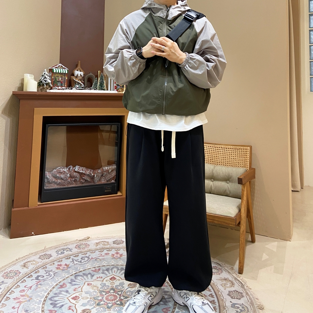 배색바람막이 남녀공용바람막이 윈드브레이커 이미지 2