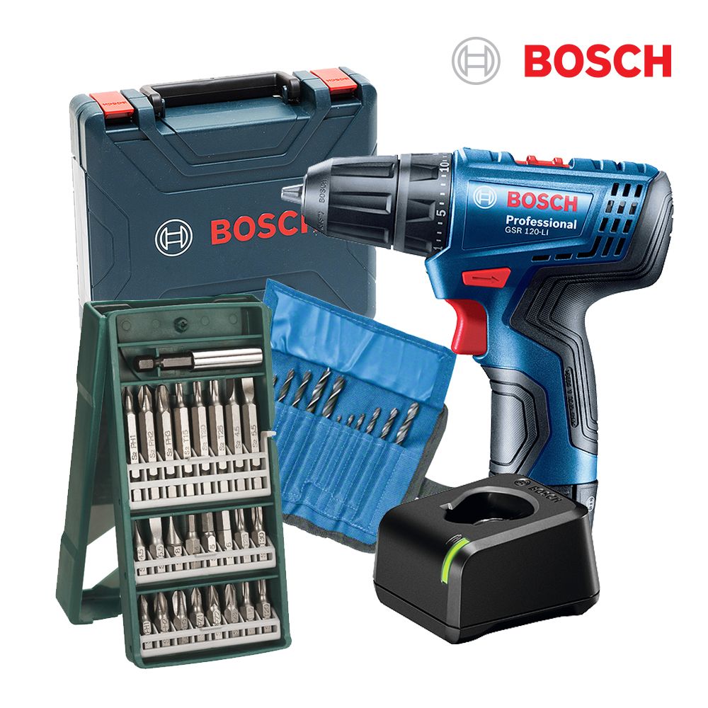 보쉬 임팩 충전 전동드릴 세트 GSR120-LI 1B 보쉬 X-LINE25 비트세트 제품 이미지