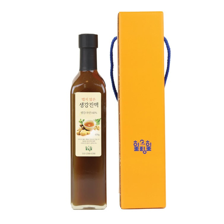 지리산 산청 생강청 선물세트 500ml 힐링힐 - 상품 이미지