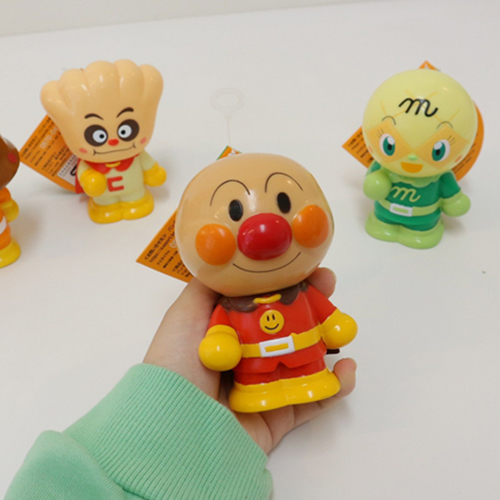 호빵맨 피규어, 카레빵맨 피규어, 귀여운 피규어, 11cm 피규어, 삑삑이 피규어, 호빵맨 굿즈