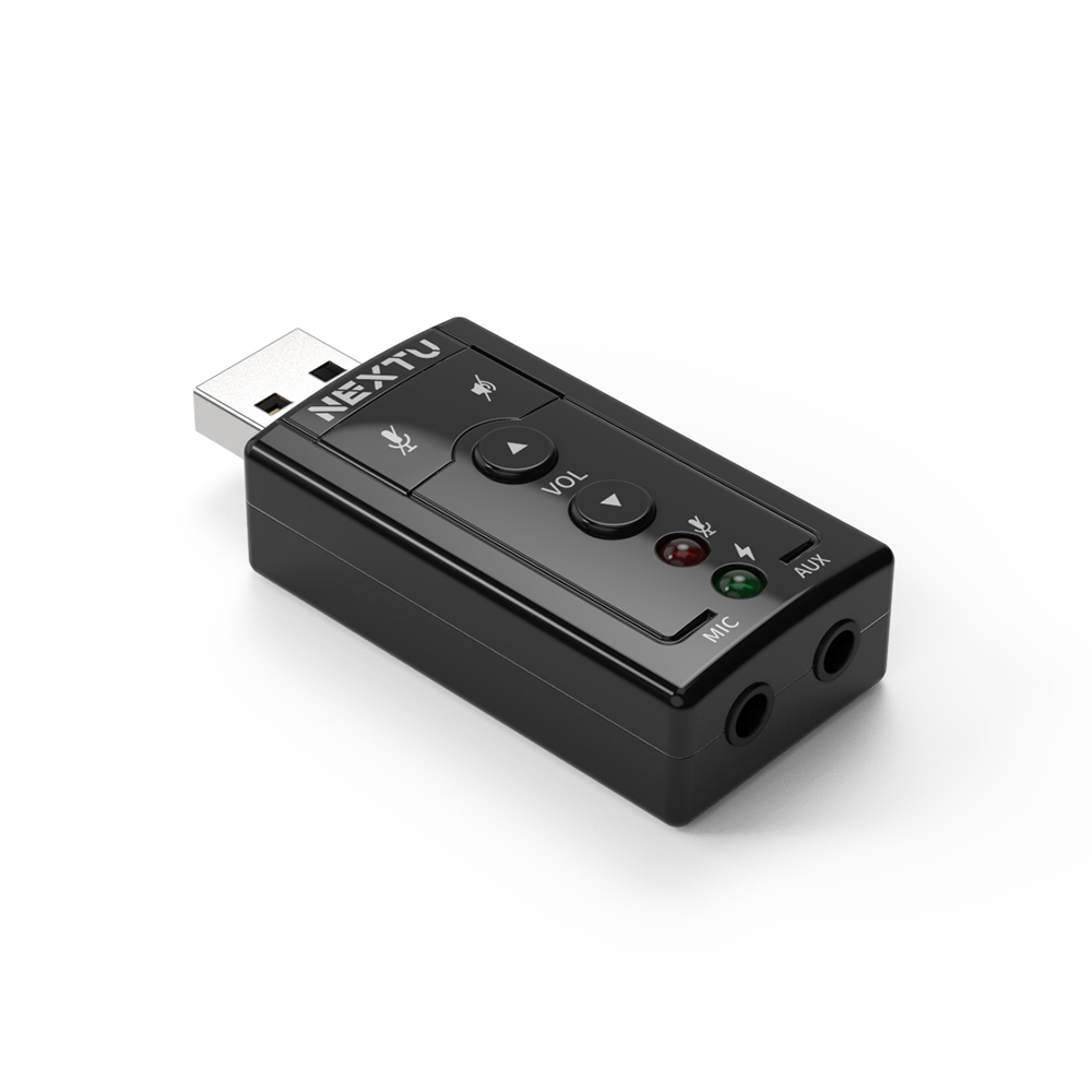 넥스트유 넥스트 7.1ch USB 외장 사운드카드 NEXT-AV2306 - 상품 이미지