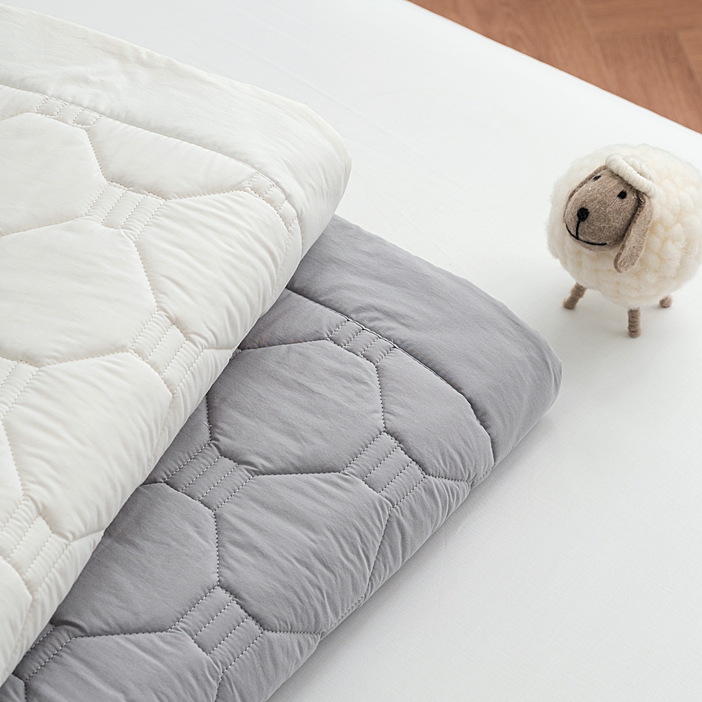 나라데코 양모패드 고밀도 순면 호주 양모 침대패드 Q K