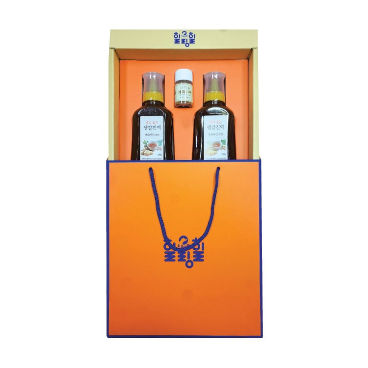 지리산 산청 생강청 선물세트 500ml 힐링힐 이미지 8