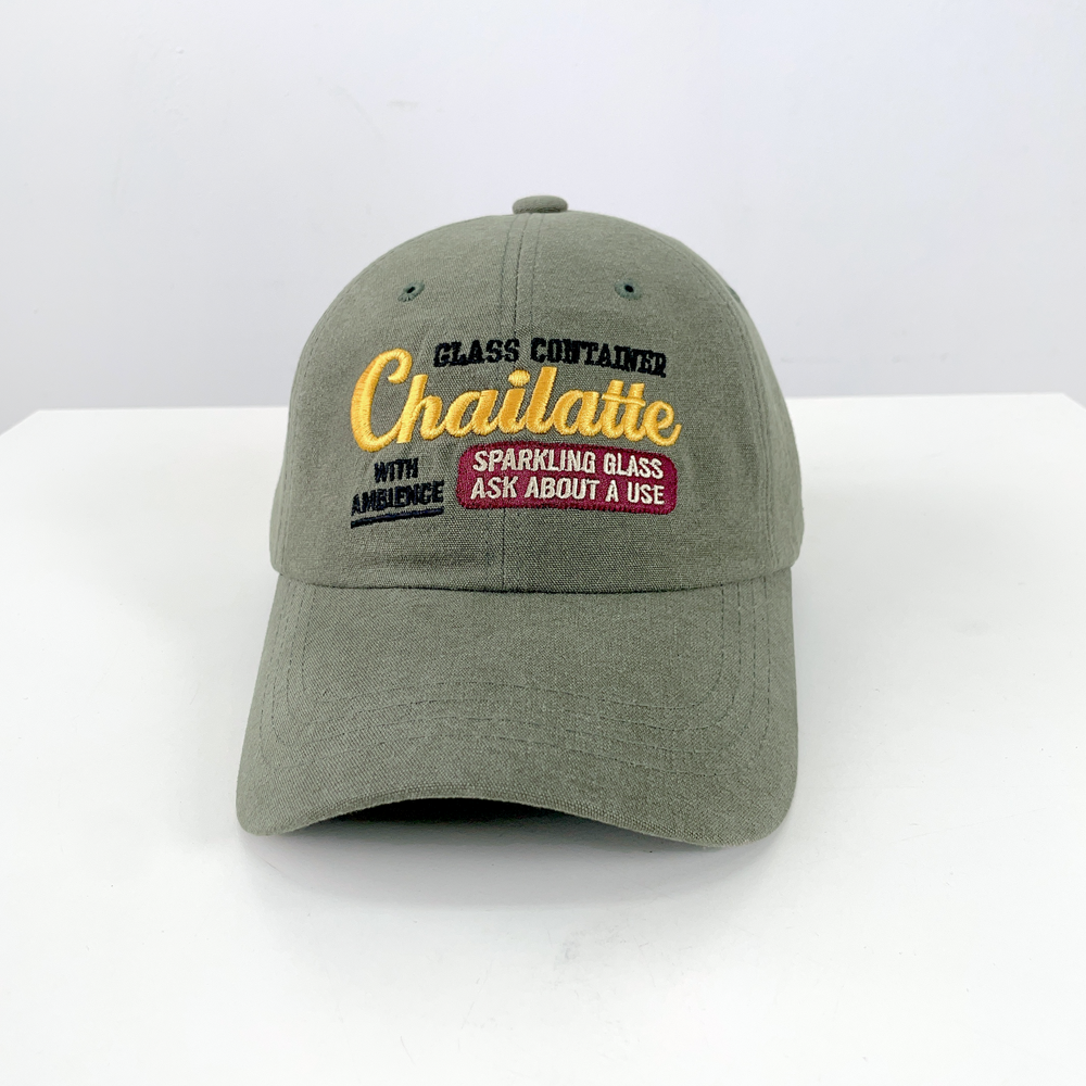 Chailatte 바이오 워싱 면 사계절 남자여자 야구 볼캡 모자 - 상세 이미지 4