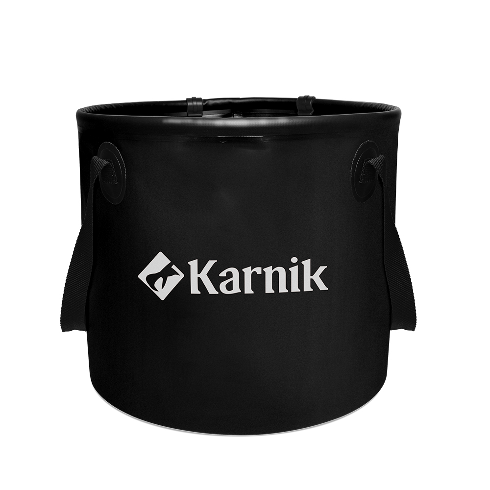 카르닉 캠핑 설거지통 접이식 28L 원형 바스켓 가방 이미지 2