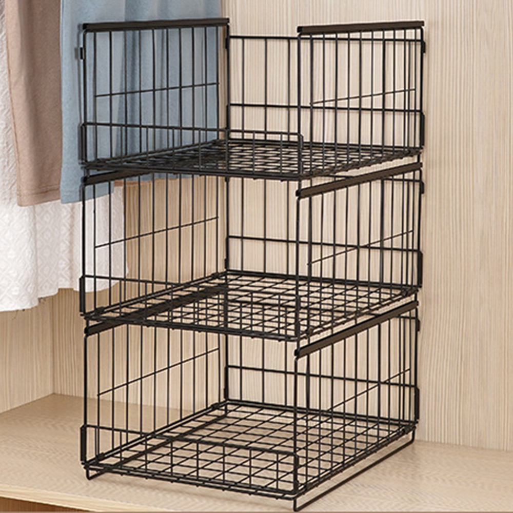 슬라이딩 옷정리트레이 의류 바지 옷장 정리함 수납함 중형 옷정리함