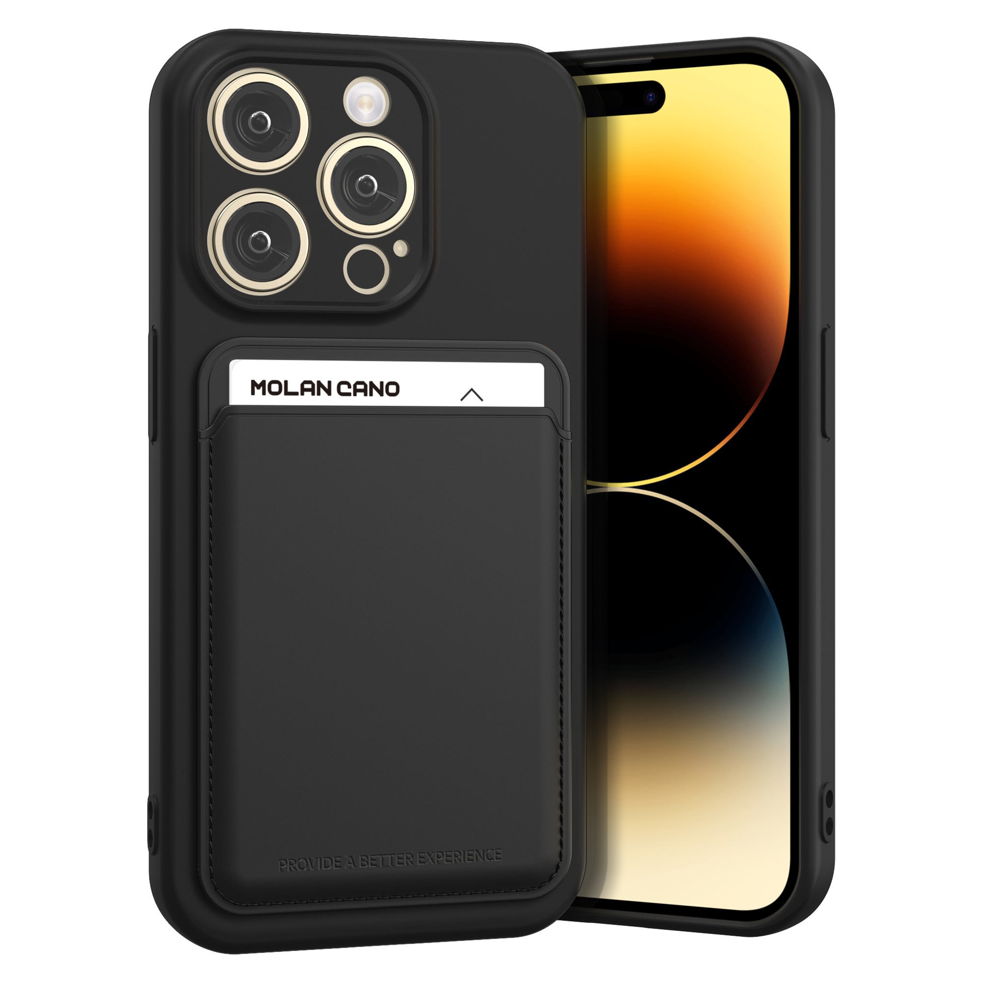 아이폰 15 프로 맥스 팬시 카드 포켓 젤리 카키 케이스 - 상세 이미지 3