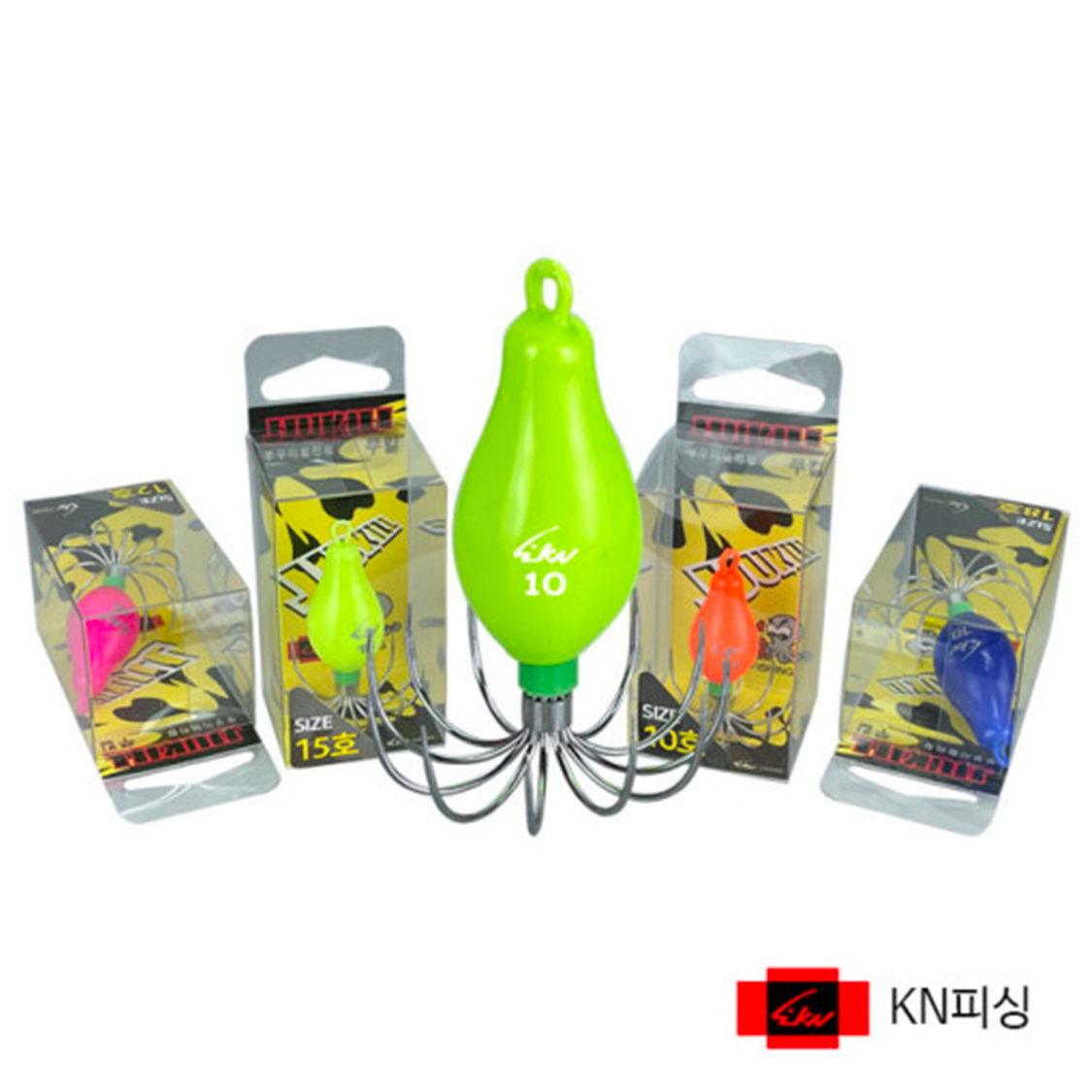 KN피싱 쭈킬 물방울 쭈꾸미 애자 에자 12호 - 상품 이미지