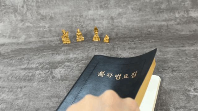 불자법요집 큰글씨 예불 불교의식 기도발원 불교용품 불공 독경 정근 불교예절 상품 이미지