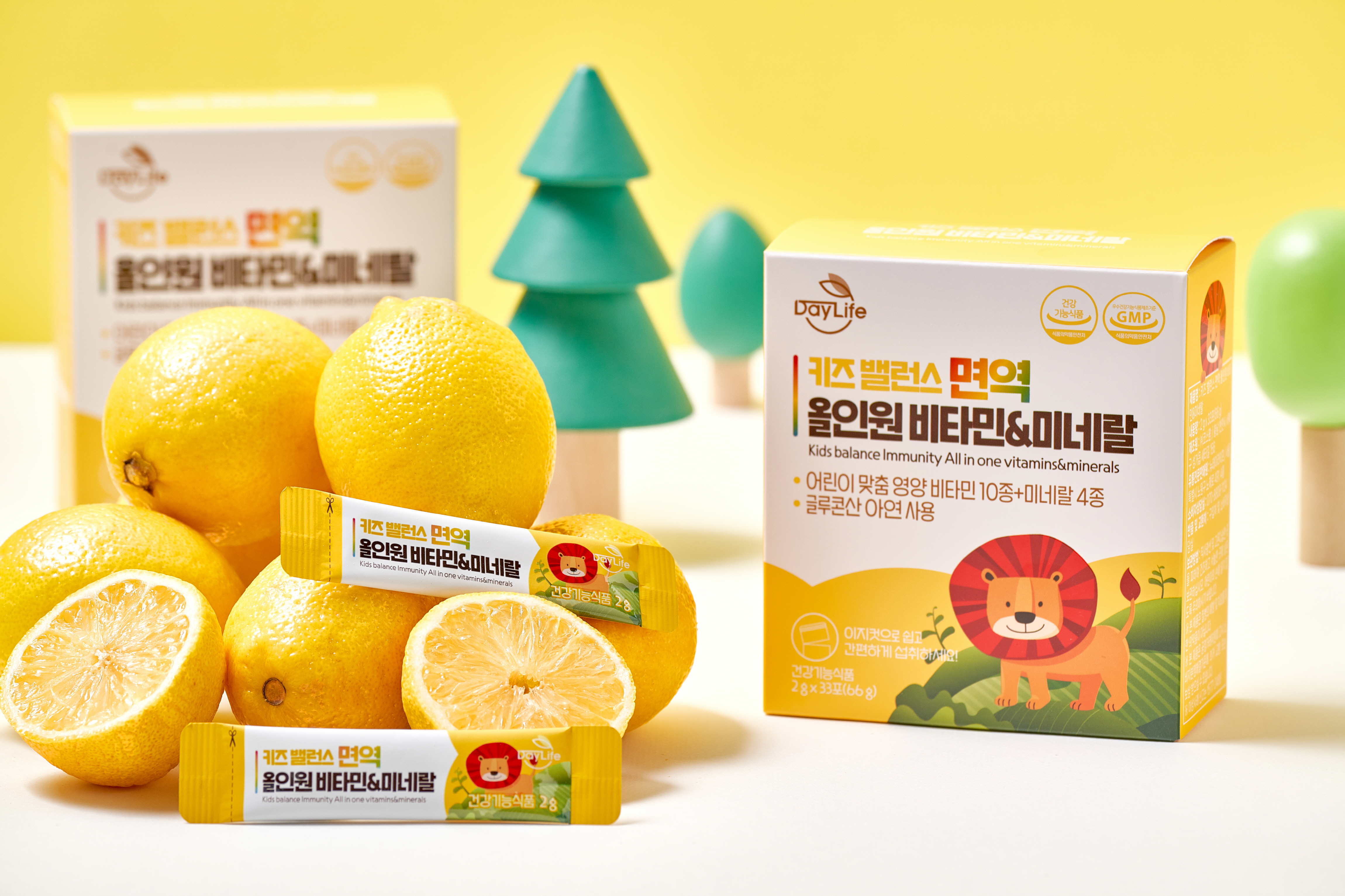 데이라이프 어린이 초등학생 아기 유아 키즈 면역 밸런스 비타민 미네랄 올인원 종합 영양제 이미지 3