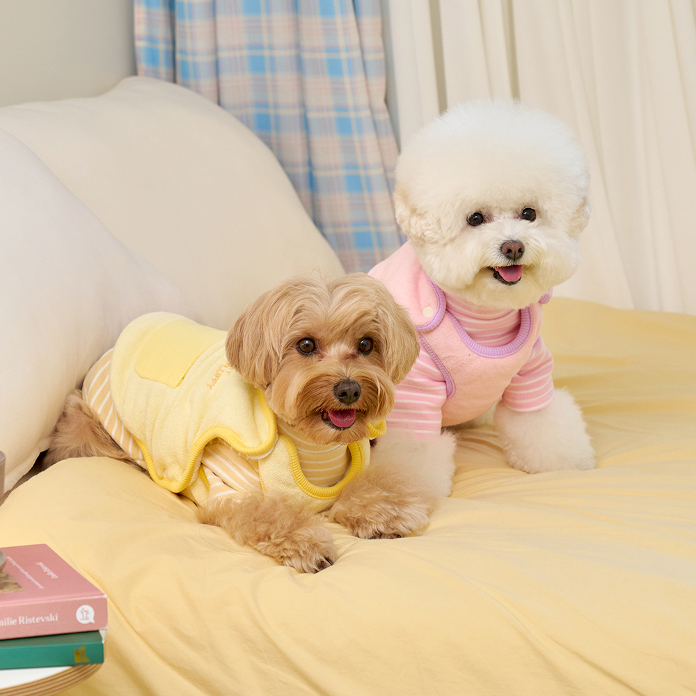 마이플러피 강아지옷 노터치 똑딱조끼 허그미 이미지 6