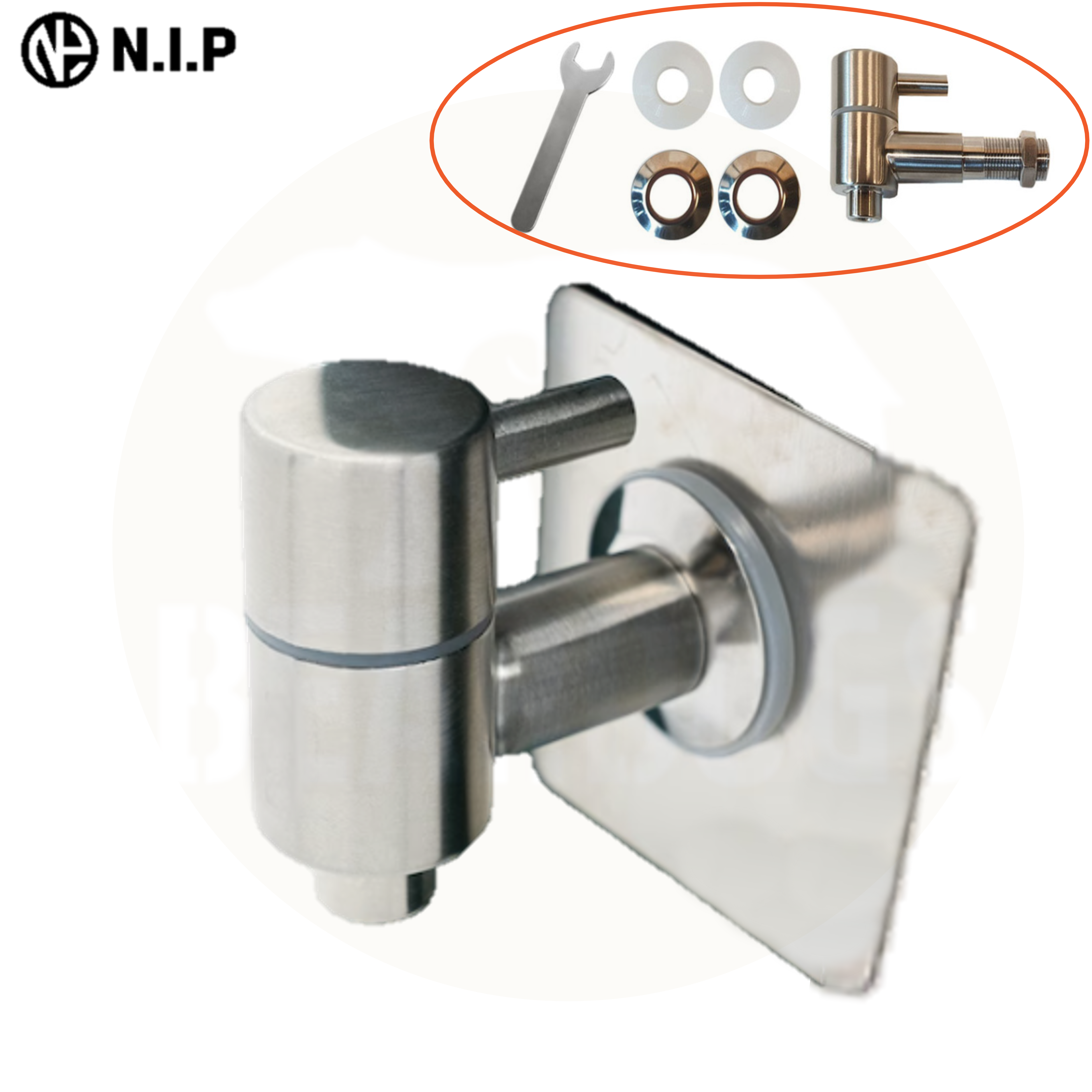 NIP 수도꼭지 원통형+누수방지킷 스탠리 워터저그 3.8 7.5 L 호환