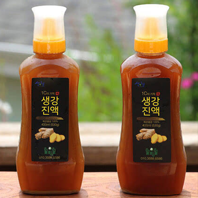 지리산 산청 생강청 선물세트 500ml 힐링힐 이미지 6