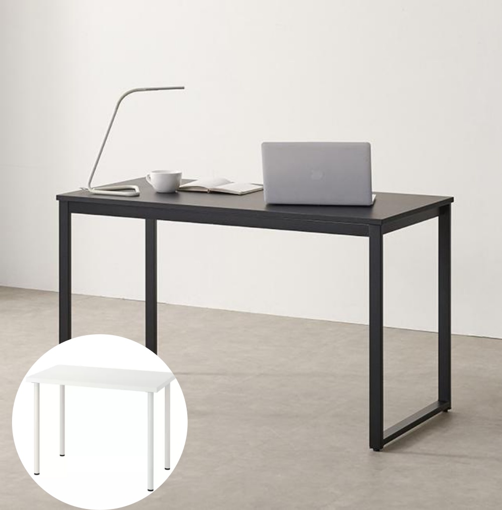 이케아 책상 컴퓨터 테이블 1인 학생 간이 원룸 데스크 책상 ADILS 1200 올화이트