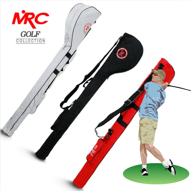 경량 파3 골프백 하프 골프 클럽 케이스 연습용 연습장 연습장용 간이 미니 골프채 가방