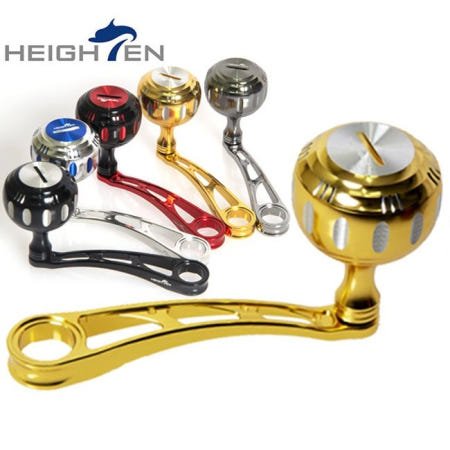 하이텐 국궁 75 파워핸들 베이트릴 튜닝핸들 지깅핸들 시마노 다이와 바낙스 아부 도요 국궁75 골드