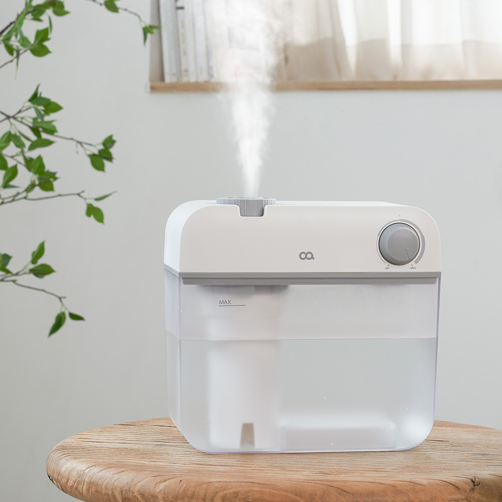 오아 플렌티브릭 대용량 초음파 가습기 4L 상부급수 무소음 가정용 원룸 다이얼조절 통세척