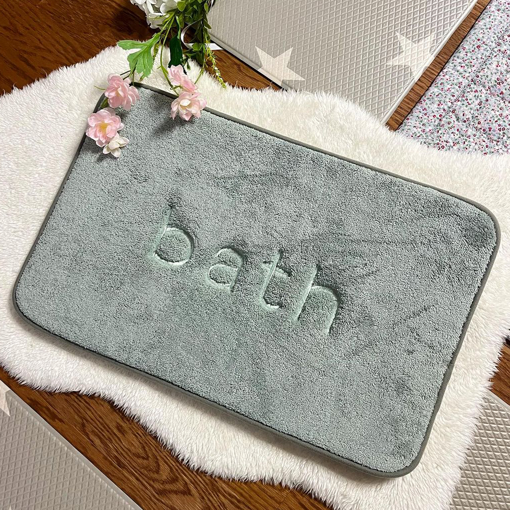 화장실발매트 욕실 발매트 주방 현관 싱크대 극세사 메모리폼