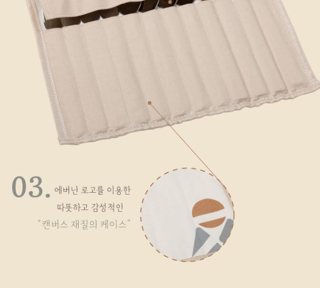 코베아 에버닌 모아 수저 커틀러리 세트 캠핑 커트러리 포크 젓가락 - 상세 이미지 5