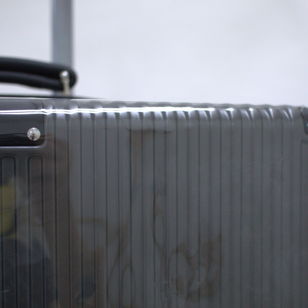 캐리어 보호 캐리어커버 케이스 투명 방수 측면지퍼개방 덮개