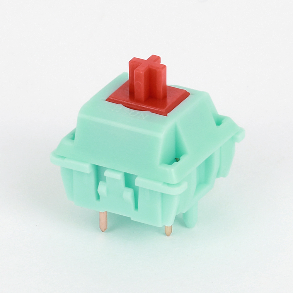 Bsun 비선 블루 리니어 기계식 키보드 스위치 (10개)