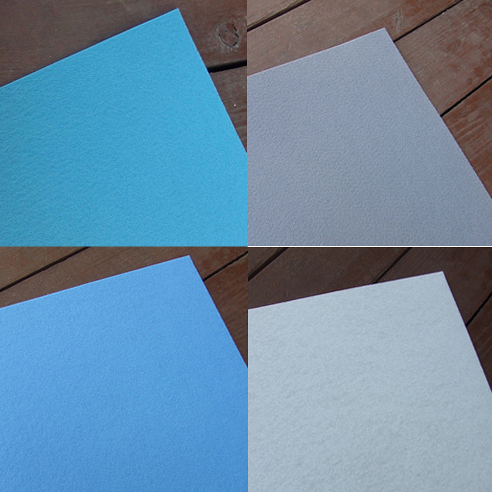 칼라 하드펠트지 33색 세트 유수지 (S) - 상세 이미지 5