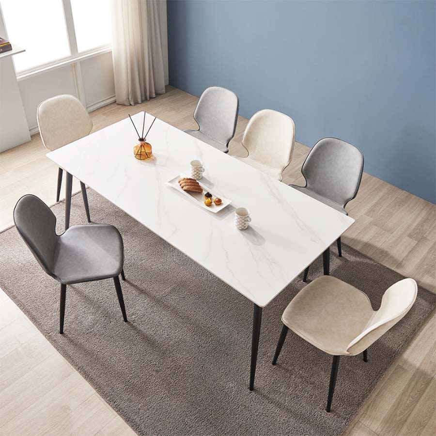 이노센트 푸다 포세린 세라믹 4인 식탁세트 i102455