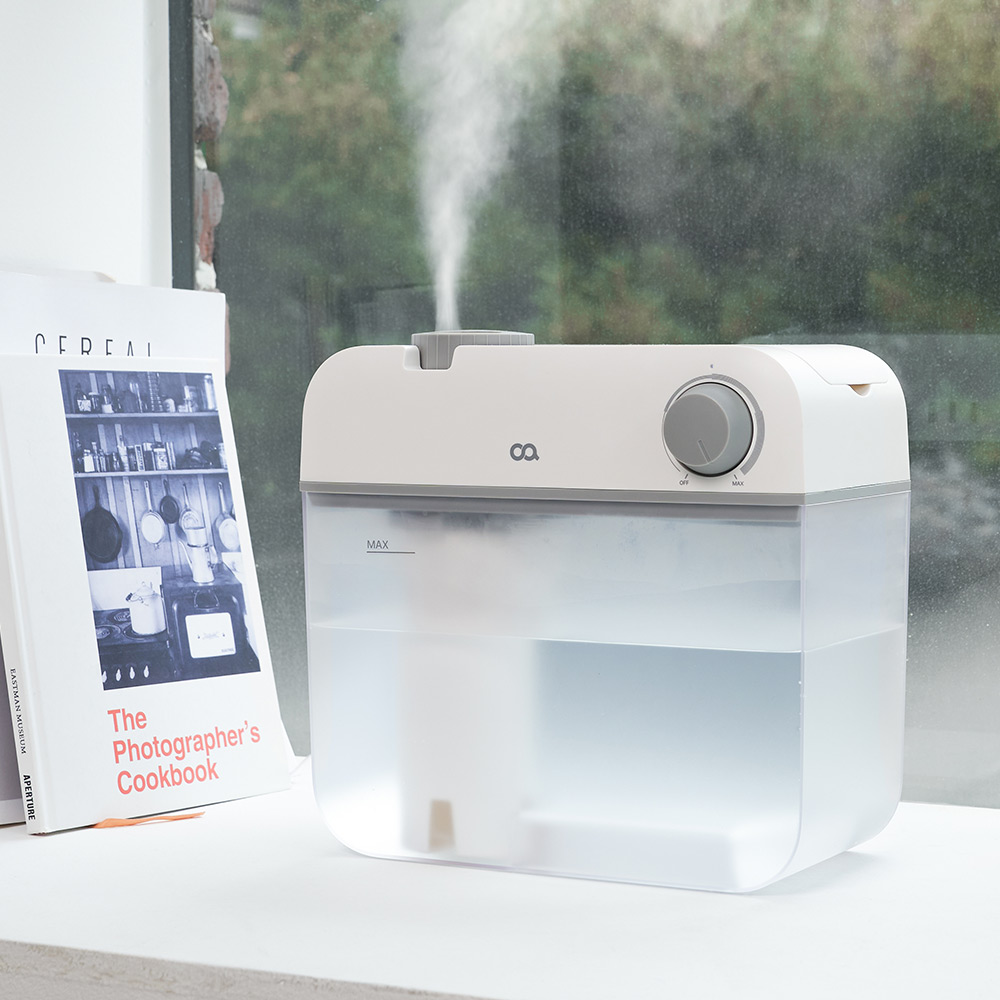 오아 플렌티브릭 대용량 초음파 가습기 4L 상부급수 무소음 가정용 원룸 다이얼조절 통세척