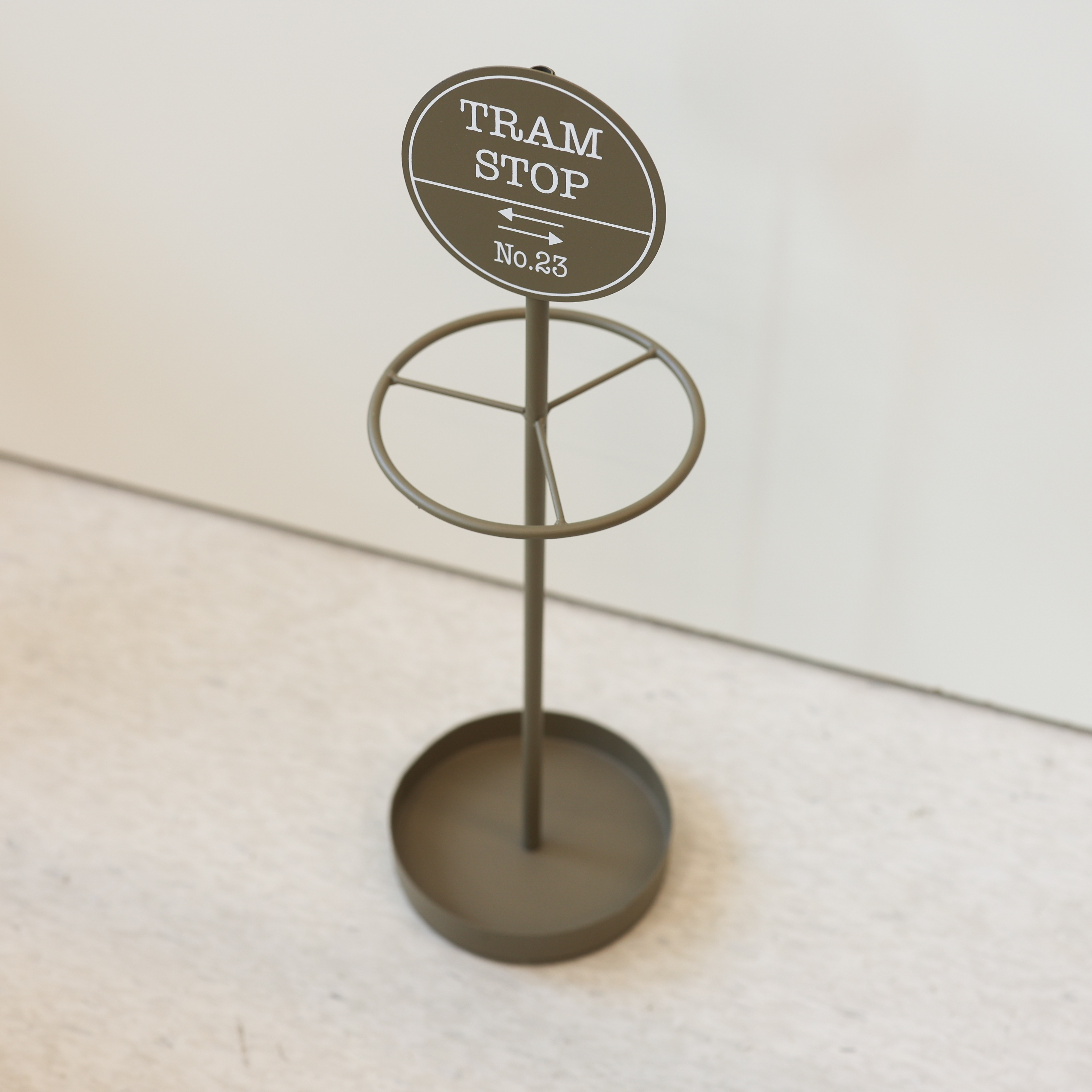 트램 스톱 모던 빈티지 철제 인테리어 우산꽂이 2컬러