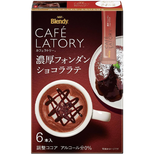 AGF 블렌디 카페라토리 퐁당 쇼콜라 라떼 스틱 커피