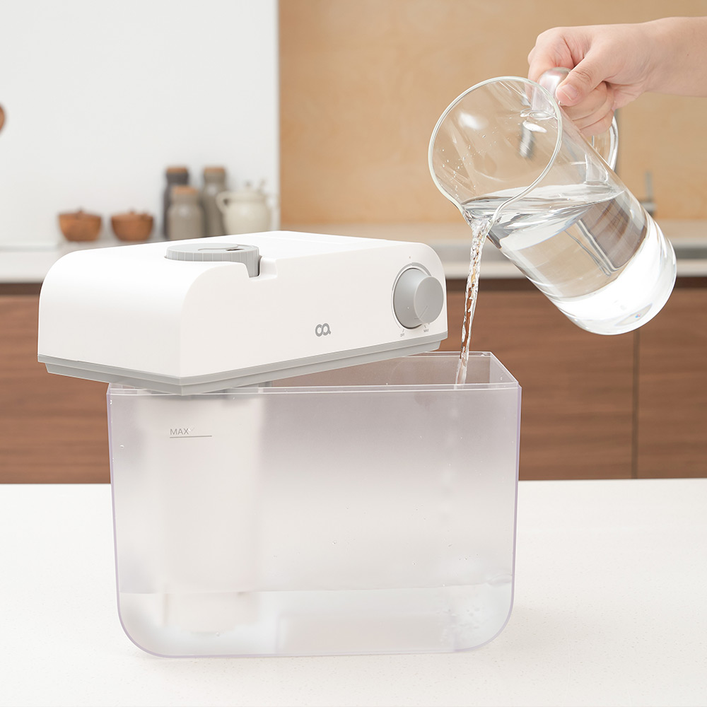 오아 플렌티브릭 대용량 초음파 가습기 4L 상부급수 무소음 가정용 원룸 다이얼조절 통세척