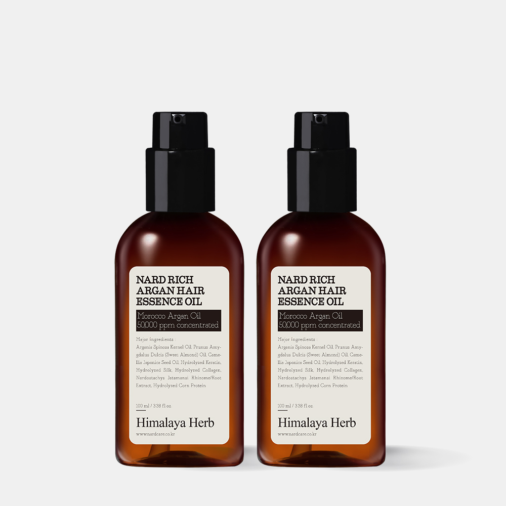 [2개] 나드 리치 아르간 헤어에센스 오일 100ml