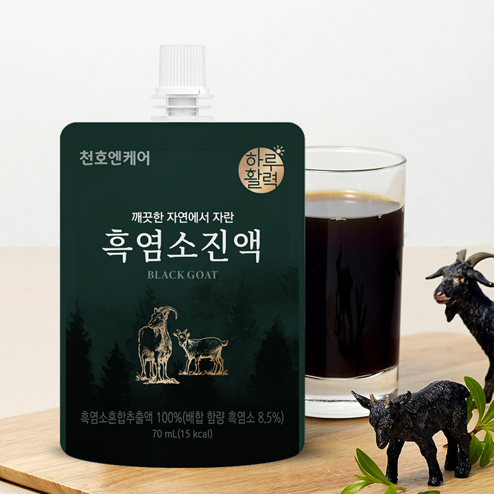천호엔케어 국산 지리산 흑염소 진액 엑기스 천호식품 흑염소진액 30포, 2개 이미지 2