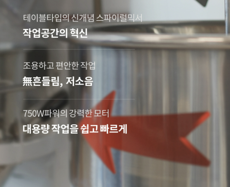 스파이럴반죽기 10L 믹서 스타리치 제빵반죽기 밀가루 기계 스탠드 업소용 가정용 4KG HX10