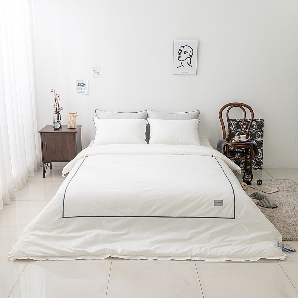 나라데코 고밀도면 먼지없는 호텔식 홑겹 이불커버 SS