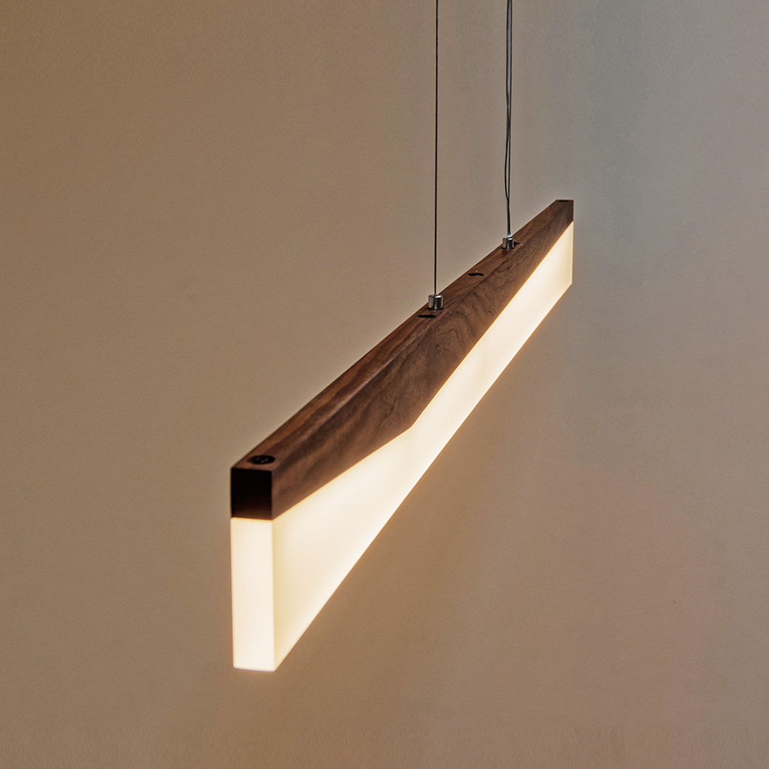 비바 오크 원목 인테리어 LED 식탁 조명 식탁등 카페등기구 뭉클조명