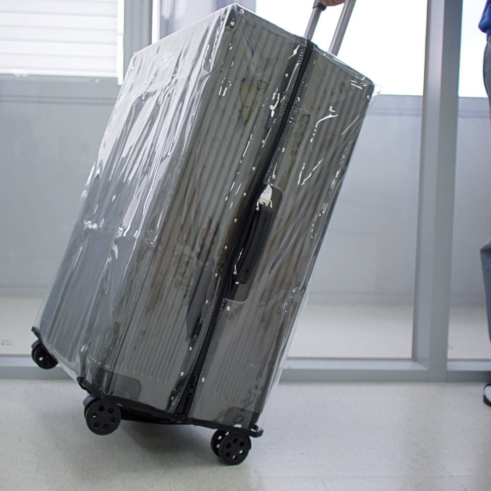 캐리어 보호 캐리어커버 케이스 투명 방수 측면지퍼개방 덮개